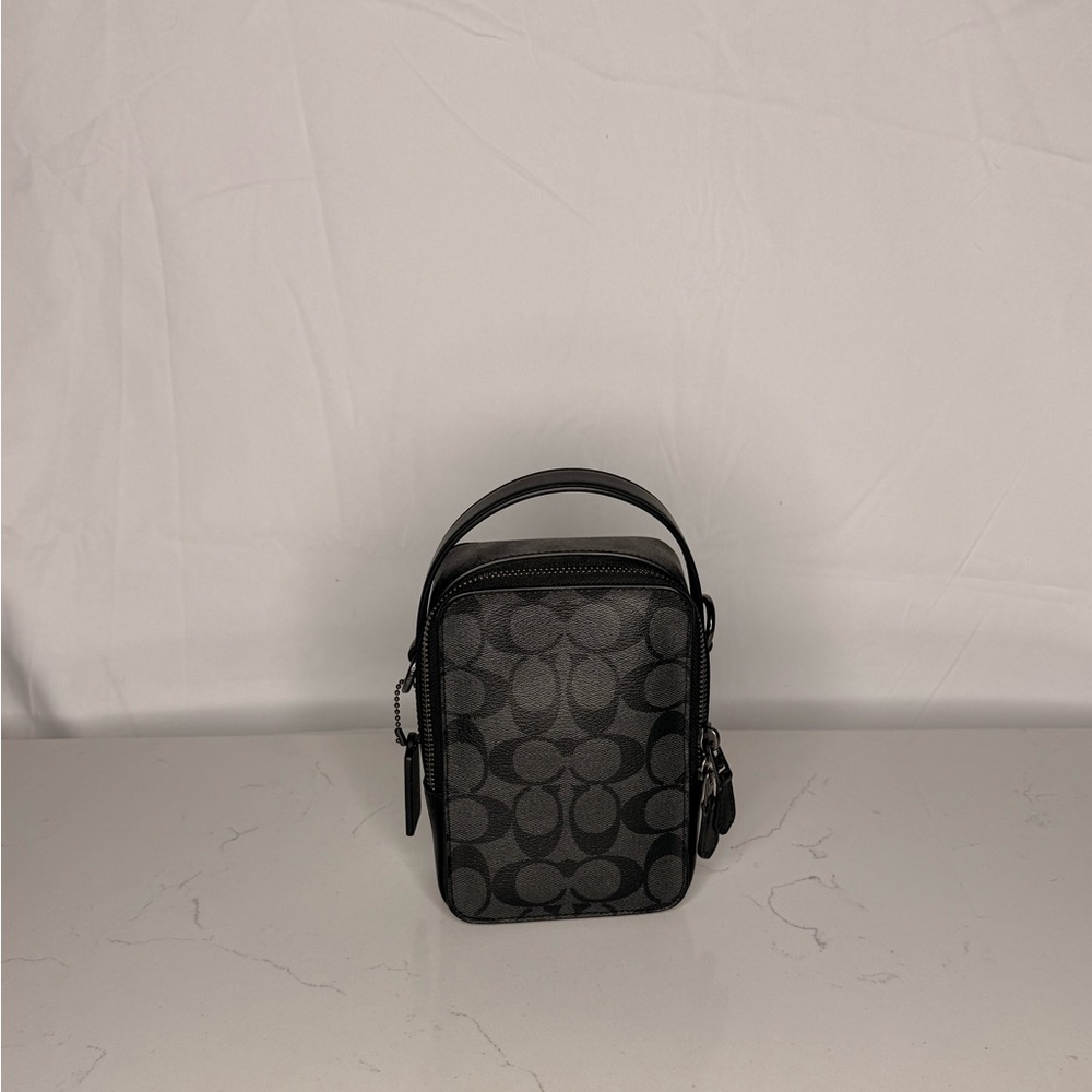 Coach Black Patterned Bag